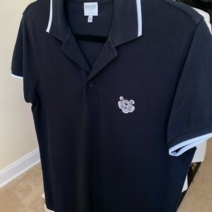 Kenzo men’s polo in black, size XS.